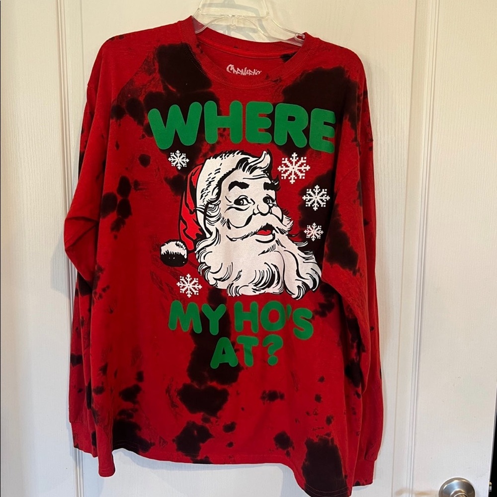 Spencer's “Where's my Ho's At” Long sleeve Tshirt